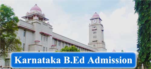 Karnataka B.Ed Admission 2022