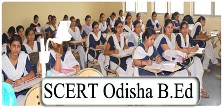 SCERT Odisha B.Ed 2024