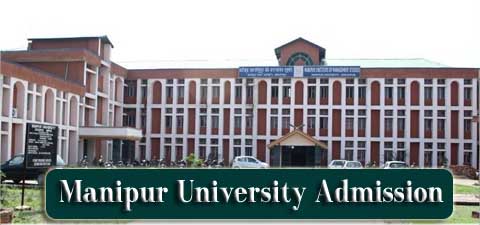 Manipur University Admission 2023