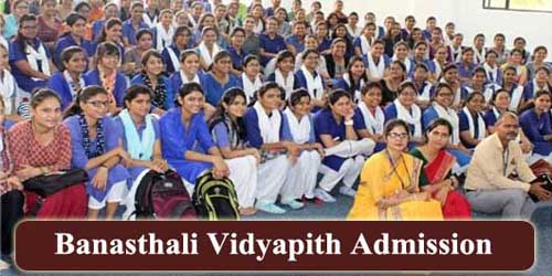 Banasthali Vidyapith Admission 2023