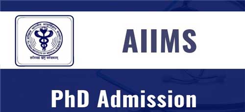 AIIMS Ph.D Admission 2023