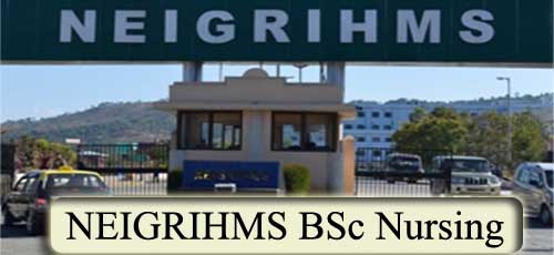 NEIGRIHMS BSc Nursing 2023