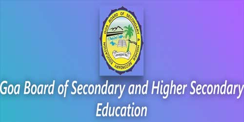 Goa Board SSC 10th Time Table 2022